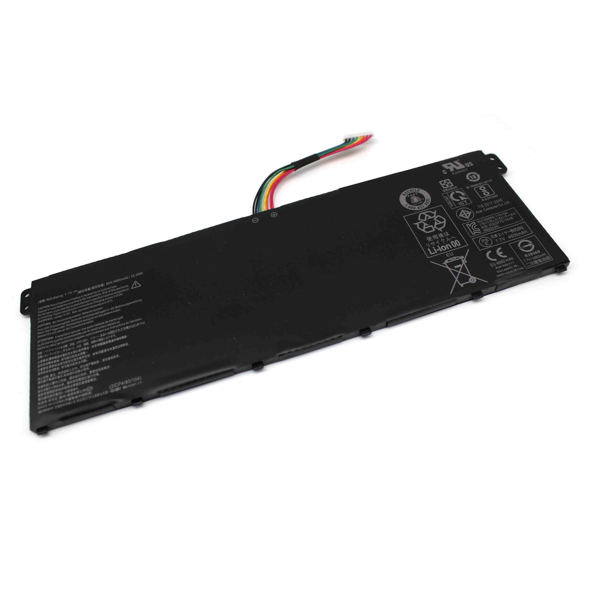 Batería Para Portátil Acer Aspire Chromebook 5-531 Ac5-531 5-531P Ac5-531P 5-311 Ac5-311 5-311P Ac5-311P 5-571 810 7.4V 4800Mah