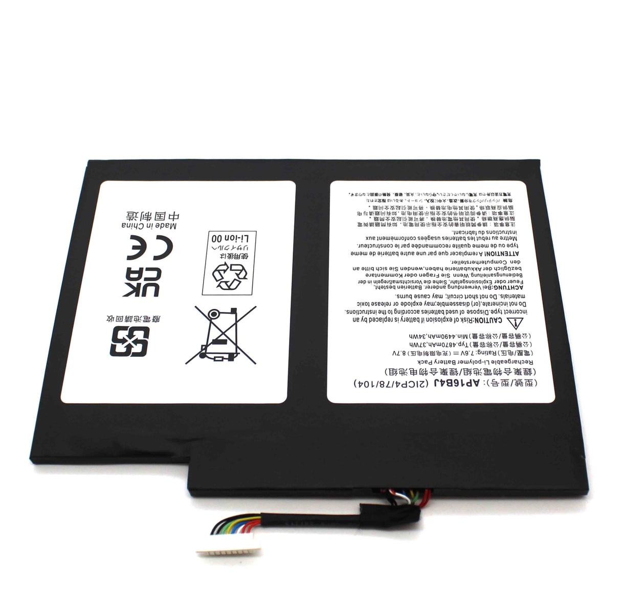 Batería Para Portátil Acer Aspire Switch 5 Sw512-52 Ap16B4J
