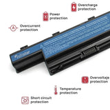 Batería Para Portátil Acer P453-M P643-Mg As4250 Pew51 Pew56 10.8V 4400Mah