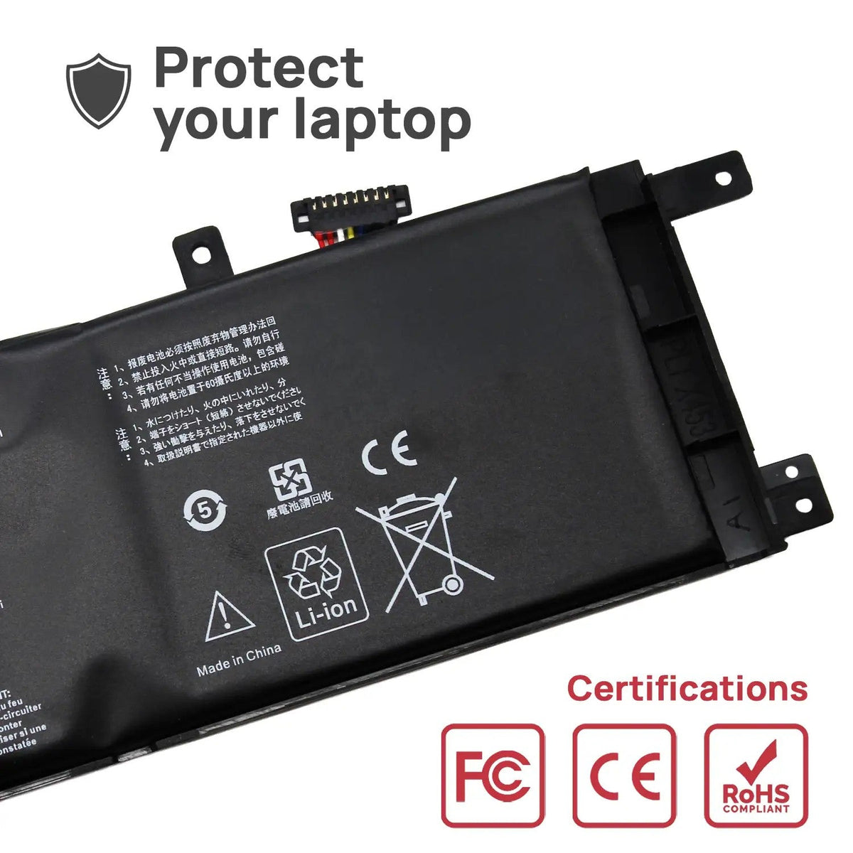 Batería Para Portátil Asus B21n1329 0b200-00840000 D553m F453 F453ma F553 F553m