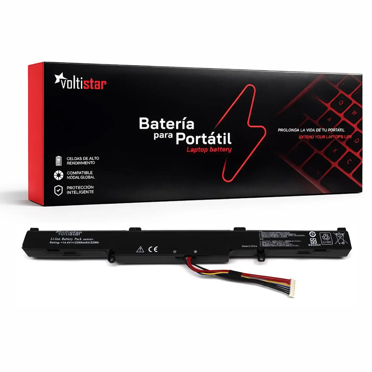 Batería Para Portátil Asus Gl553Vd Gl752 | A41Lk5H A41Lp4Q Ob110-00470000