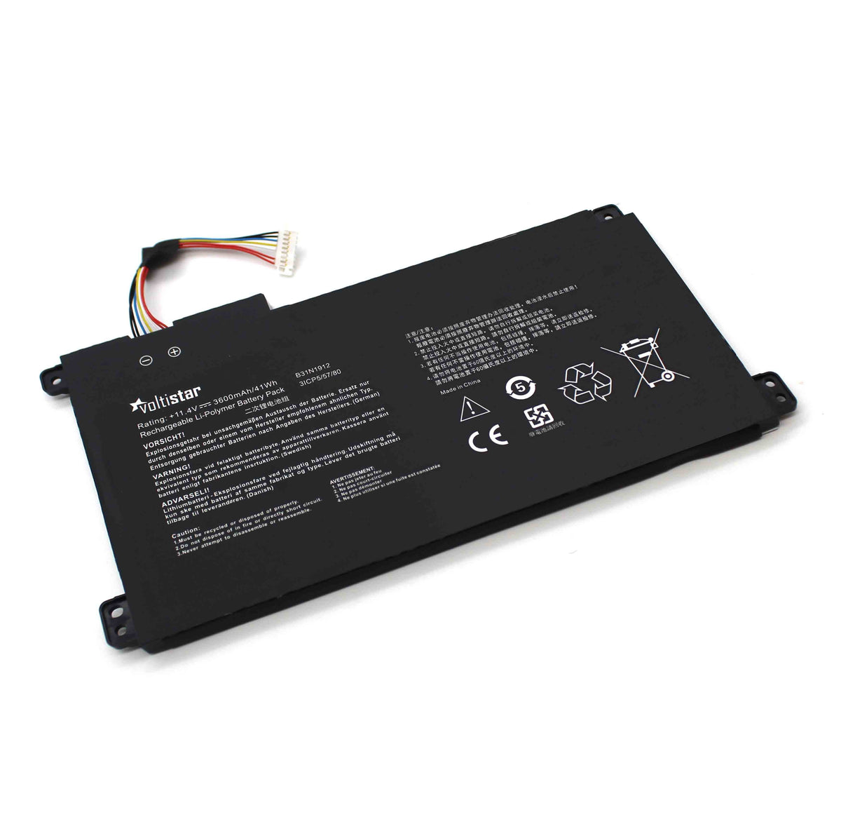 Batería Para Portátil Asus Vivobook 14 E410Ma L410Ma E410Ka E510Ma B31N1912 C31N1912