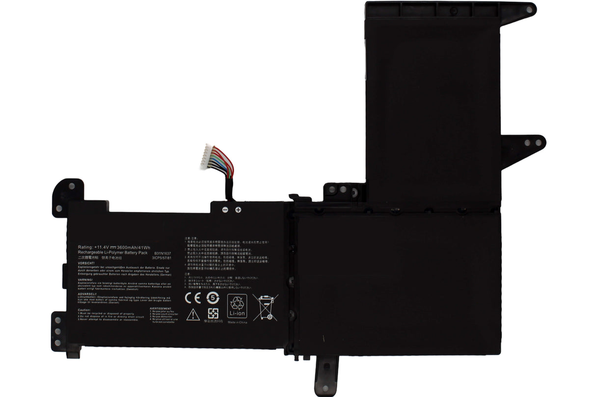 Batería Para Portátil Asus Vivobook F510 B31N1637 C31N1637