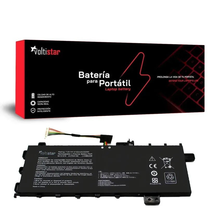 Batería Para Portátil Asus Vivobook F712D S712D F712E F712Ea F712F K712E K712Ea K712Eq K712J K712Ja S712Dam S712E Series 7.6V