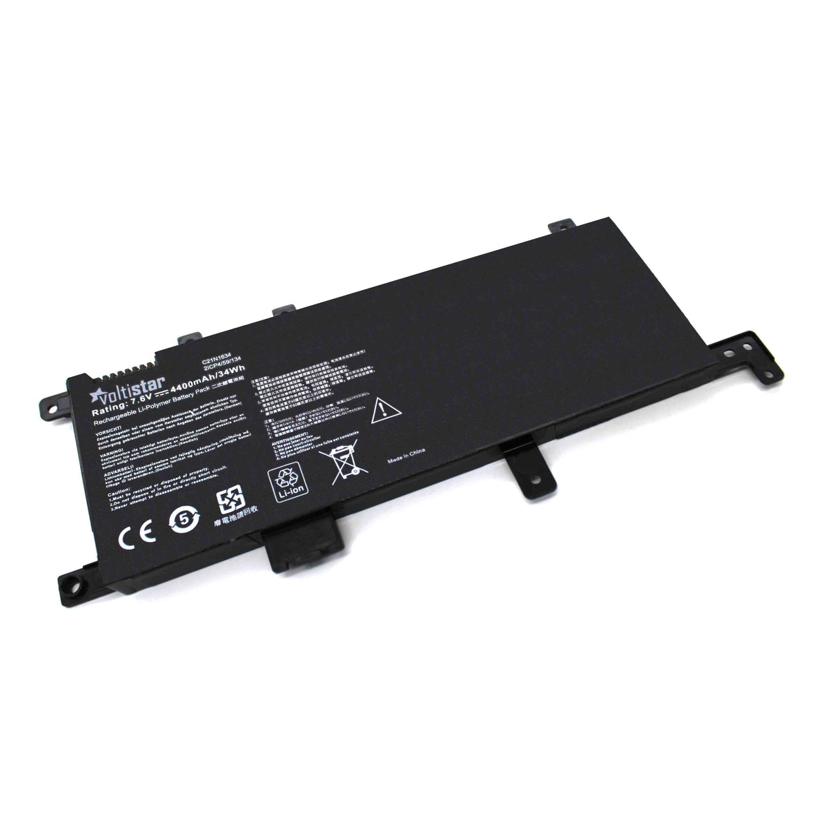 Batería Para Portátil Asus Vivobook R542Ur X542U Fl5900L C21N1634