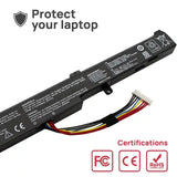 Batería Para Portátil Asus X450 X452 X550 X552 X750 X751 X752 14.4V