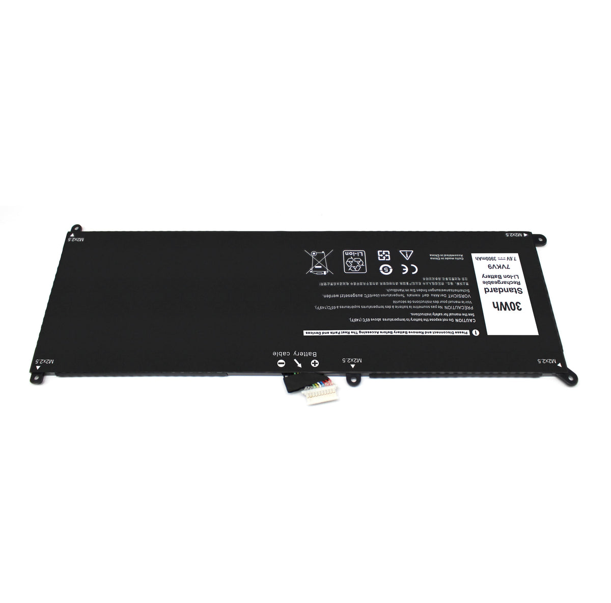 Batería Para Portátil Dell Latitude 12 7275 07Vkv9 T02H T02H001