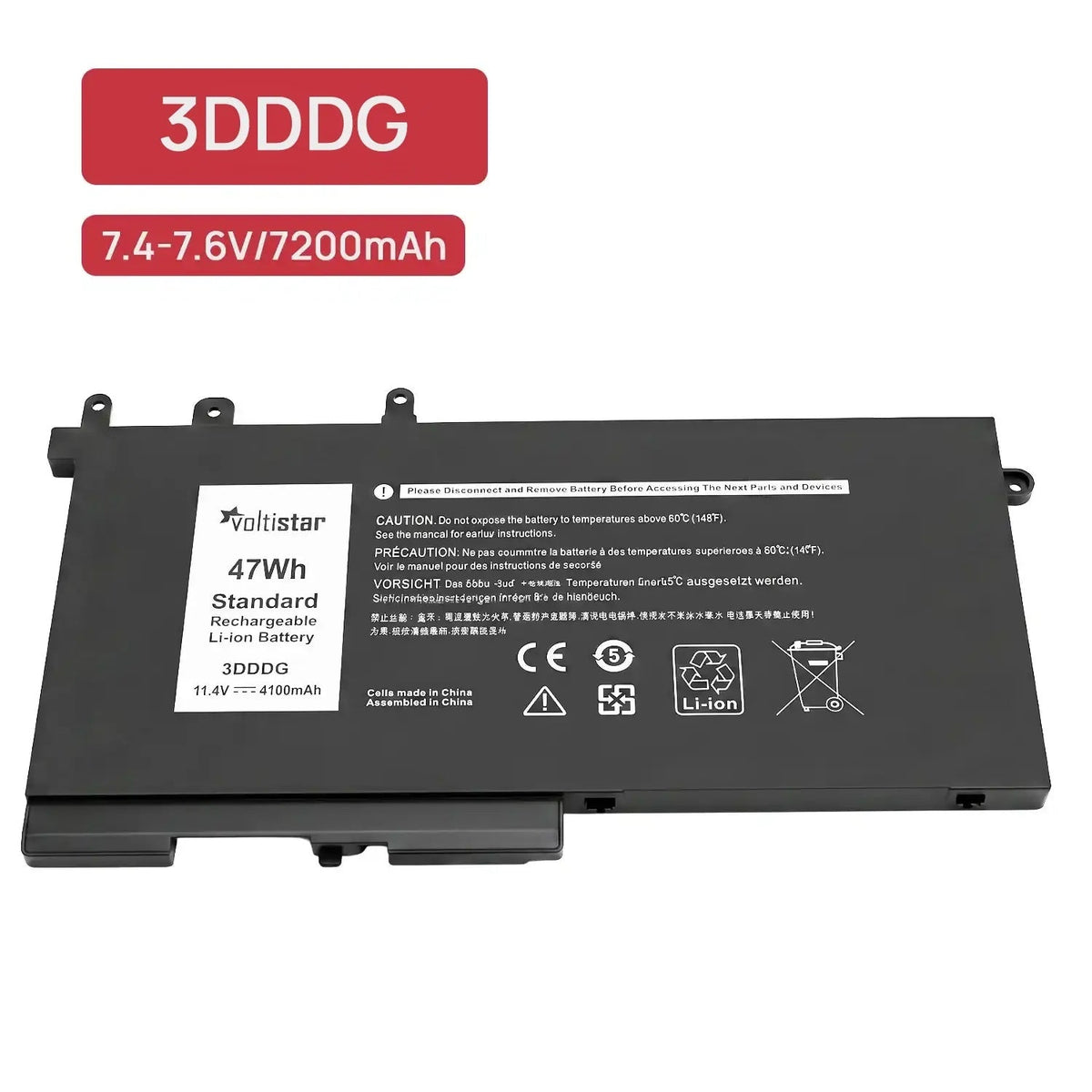 Batería Para Portátil Dell Latitude 5495