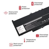Batería Para Portátil Dell Latitude E7270 E7470 Series R1V85 451-Bbsx Mc34Y
