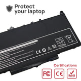 Batería Para Portátil Dell Latitude E7270 E7470 Series R1V85 451-Bbsx Mc34Y