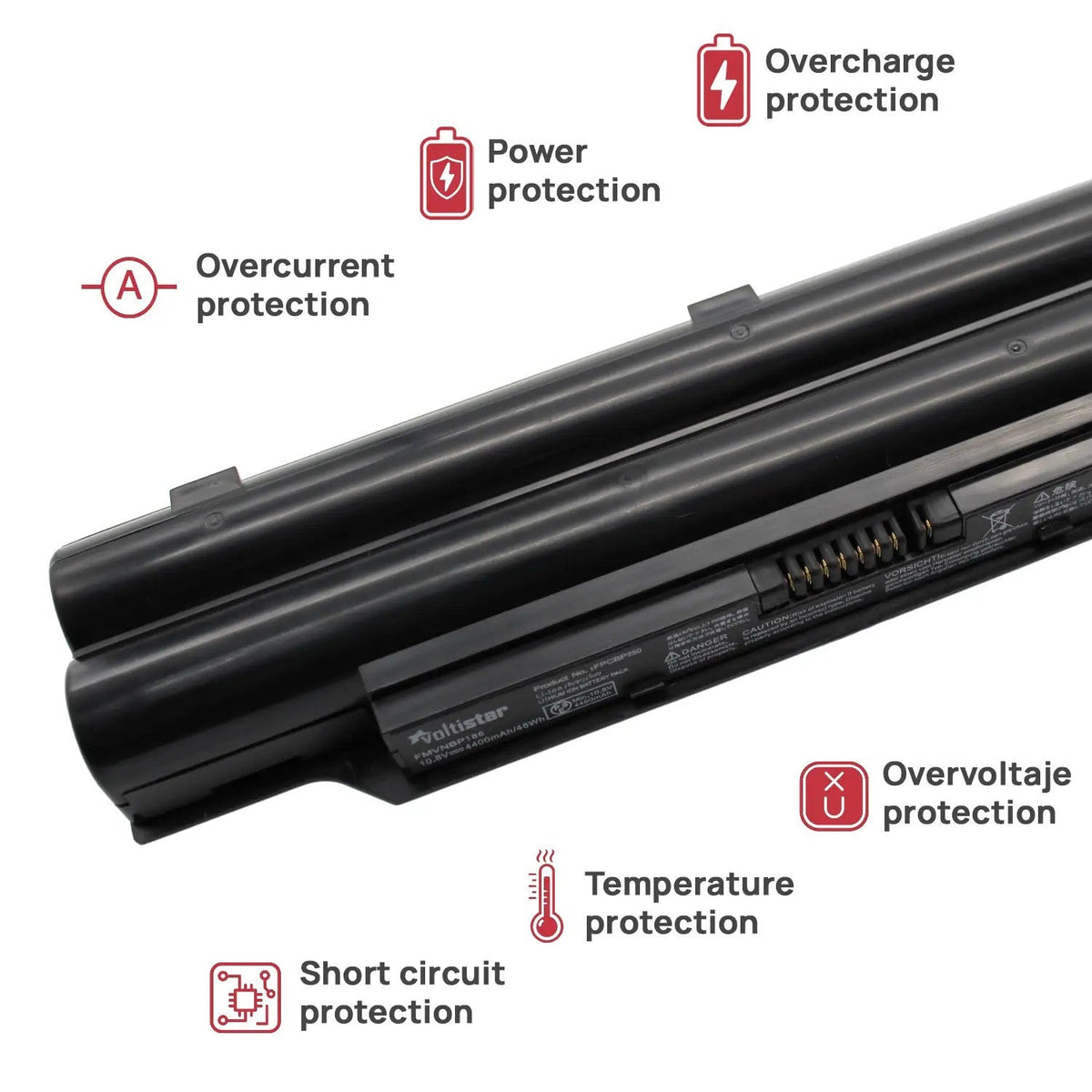Batería Para Portátil Fujitsu Lifebook A530 A531 Ah530 Ah531