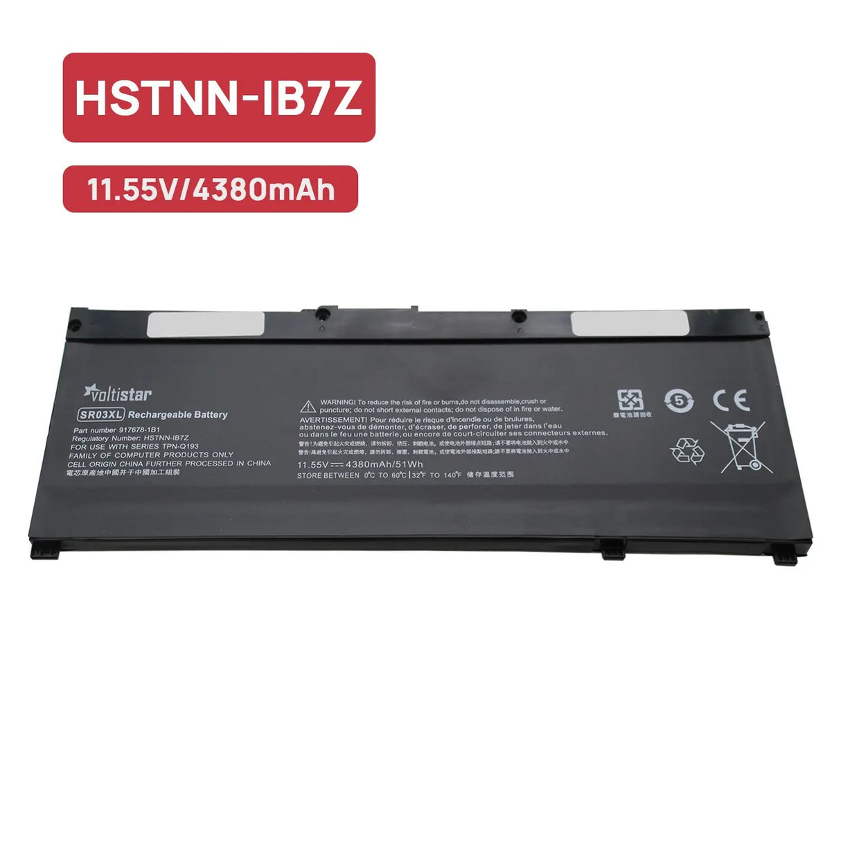 Batería Para Portátil Hp Pavilion 15-Cx 15-Cx0020Nr L08855-855 Hstnn-Ib8L Sr03Xl