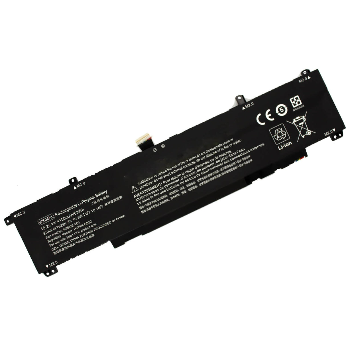 Batería Para Portátil Hp Victus Gaming 15-Fa0000 Omen 16-B1000 Series Wk04Xl