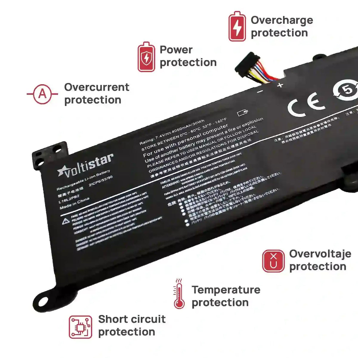 Batería Para Portátil Lenovo Ideapad 3-14iml05 (81wa) 3-14itl05 (81x7)
