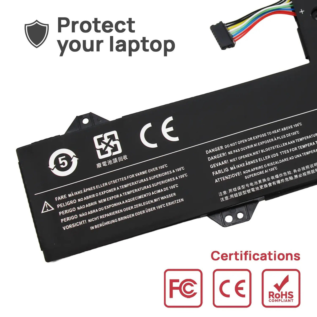 Batería Para Portátil Lenovo Ideapad 320S-13Lkb L17L3P61 11.4V 2000Mah