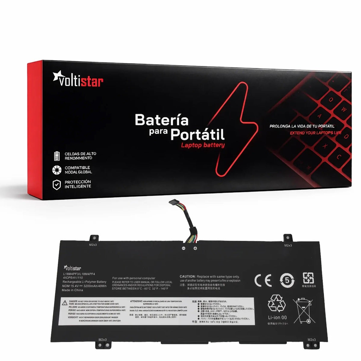 Batería Para Portátil Lenovo Ideapad C340-14api C430-14iml