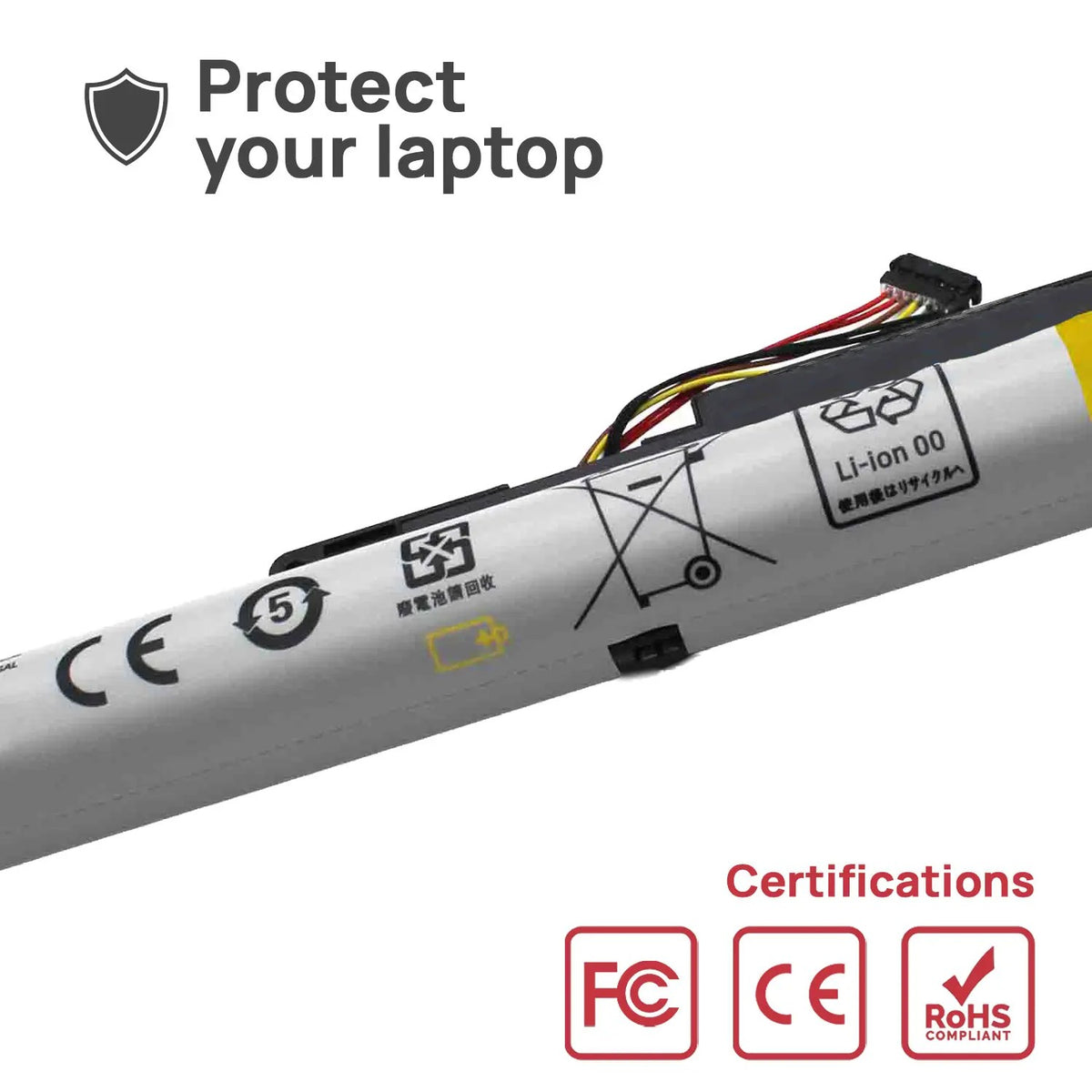 Batería Para Portátil Lenovo Ideapad Flex 2 14 15 121500260 L13L4A61 L13M4A61