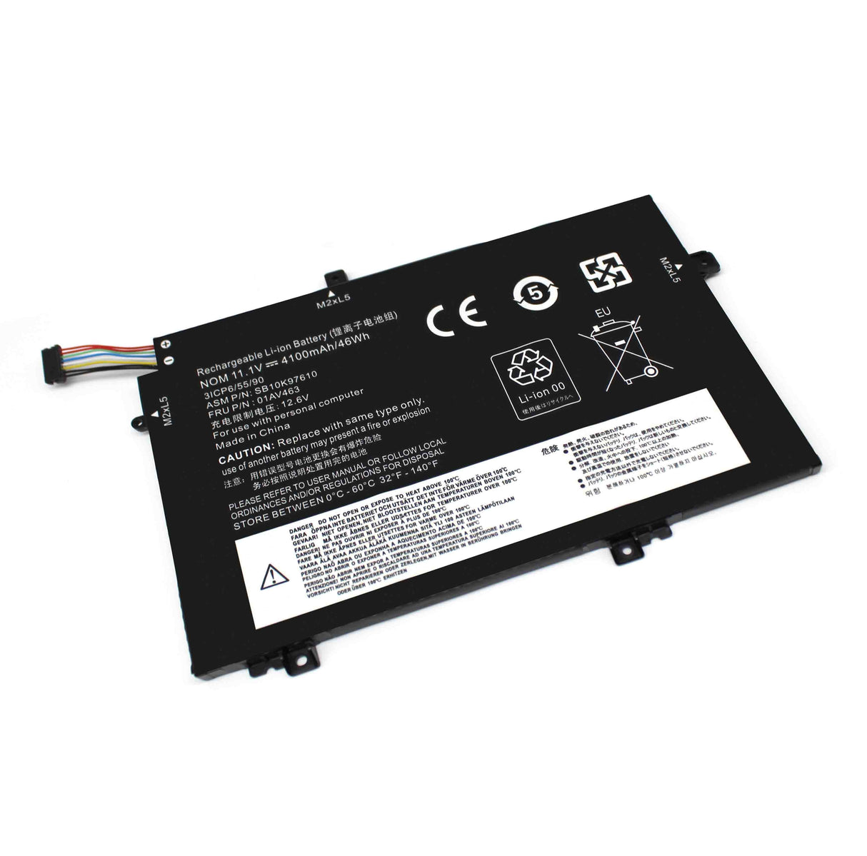 Batería Para Portátil Lenovo Thinkpad L480 L580 L17L3P52 L17M3P54 L17M3P53 01Av466