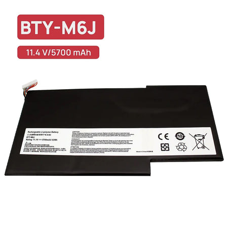Batería Para Portátil Msi Gs63 Gs63Vr Gs73 Gs73Vr Ms-16 Bty-M6J