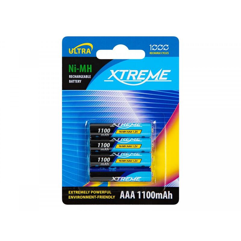 Batería R3 Nimh Aaa 1100mah Xtreme 4 Unidades