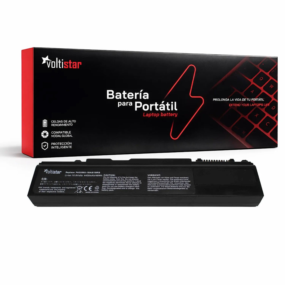 Batería Para Portátil Toshiba Satellite U200-141