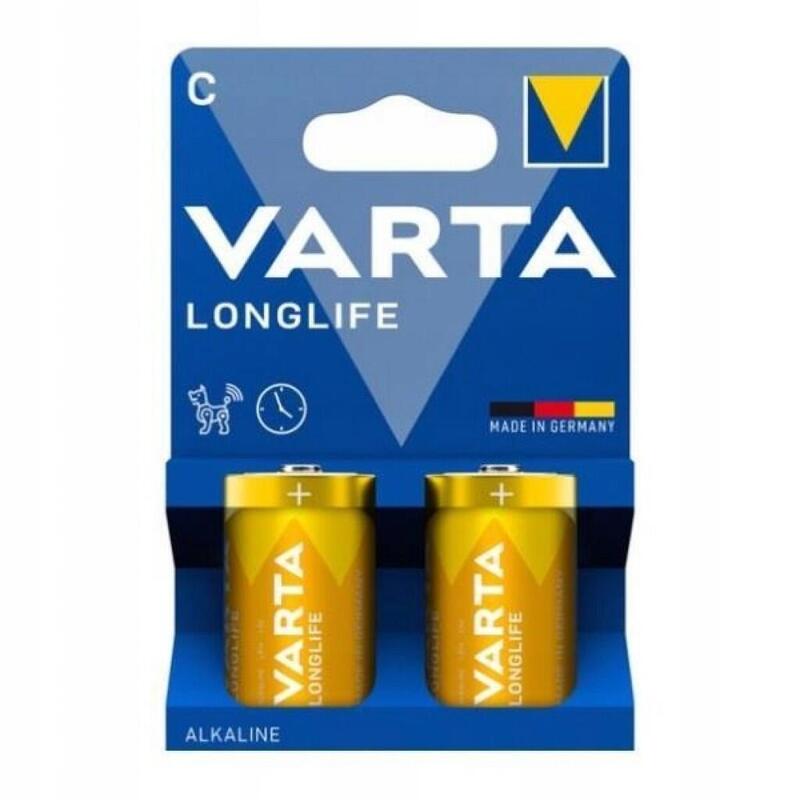 Pilas Alcalinas R14(Typc) Longlife 2 Unidades New