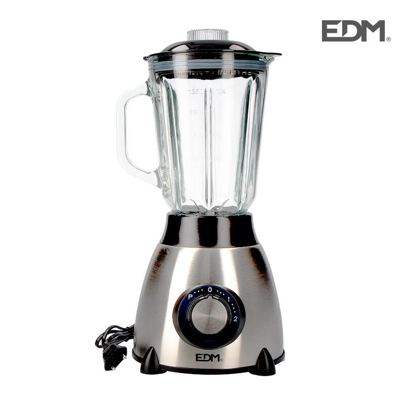 Batidora Con Vaso De Cristal - 550w - 1,5 Litros - Edm