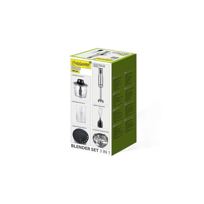 Batidora Multifuncional 1000w Mr-569 Nueva Maestro