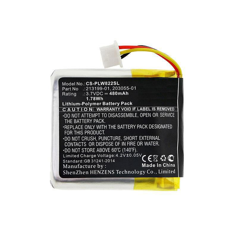 Battery 1.78wh Li-Pol 3.7v  480mah Black For Wireless