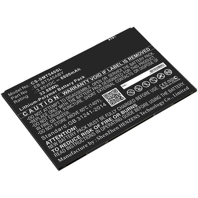 Battery 33.88wh Li-Pol 3.85v  8800mah Black For Samsung