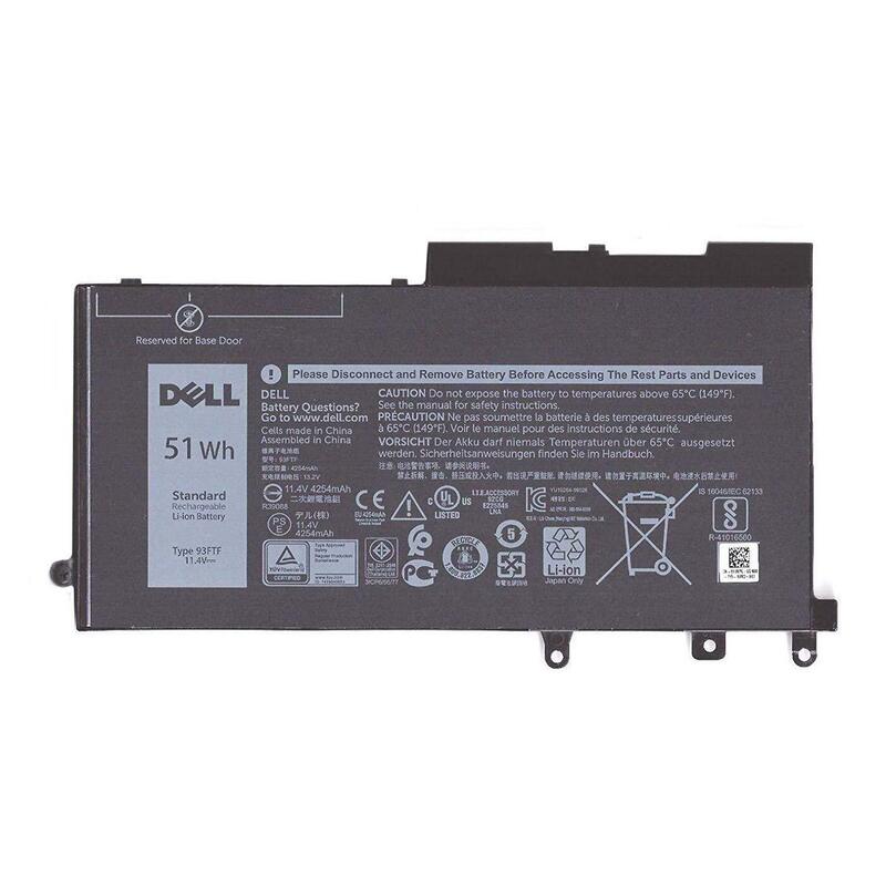Battery, 51whr, 3 Cell,  Lithium Ion