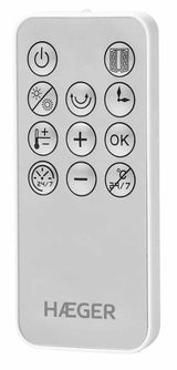 Calefactor Pared Ishine Con Mando