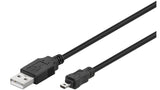 Cable Microconnect Usb Am - Mini Usb Bm 8p 1.8m Compatible Camara Nikon