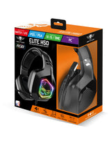 Auriculares Con Micrófono Spirit Of Gamer Elite-H50 Black Edition Drivers 40mm Conector Jack 3.5 Cable 2.1m