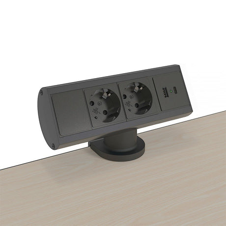 EAN 7350030258388 - Kondator 935-D2CC base múltiple 1,5 m 2 salidas AC Interior Negro imagen 1