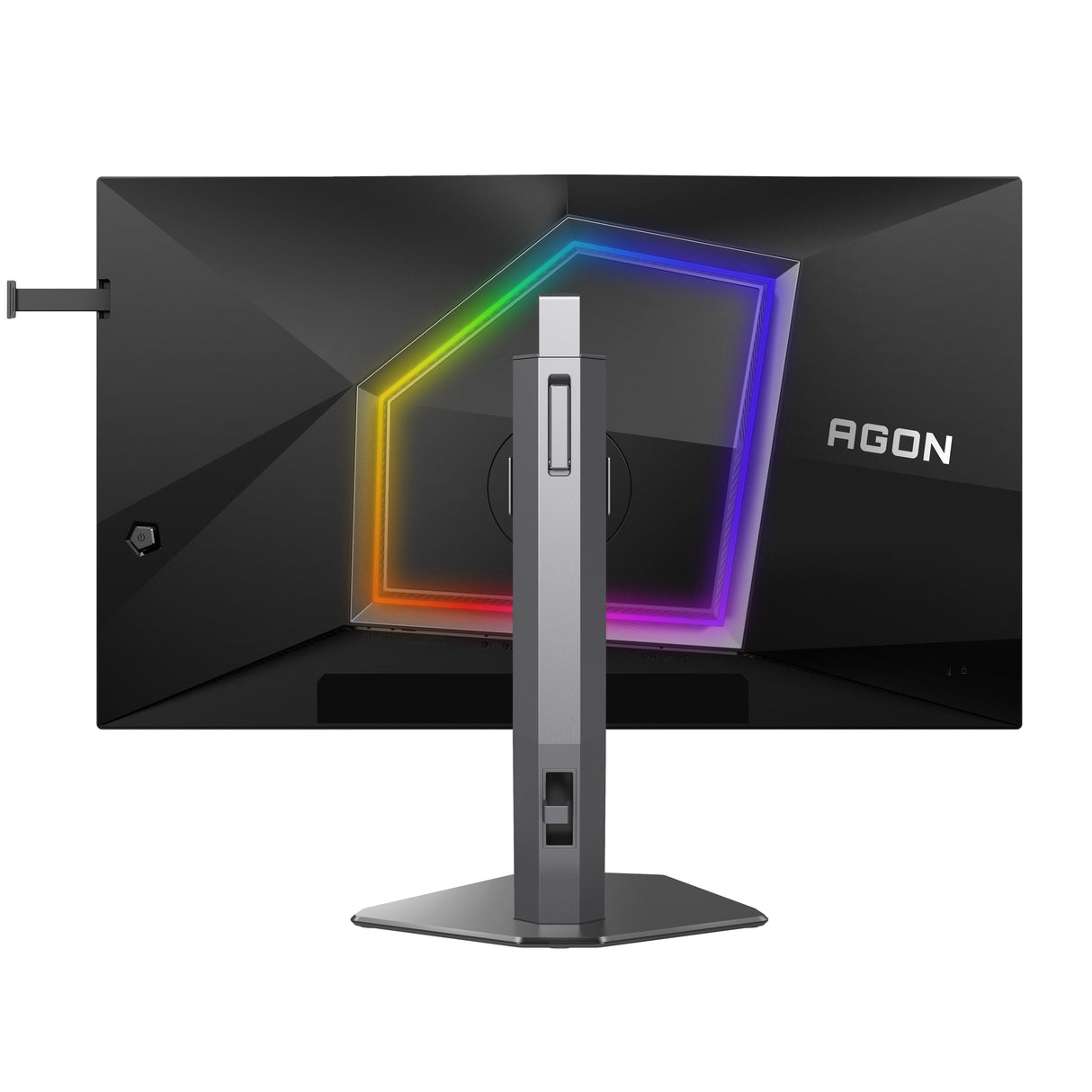 Monitor  Aoc Ag276fk 27 "Negro (Matt)/Gris Oscuro, Fullhd, Fast-Ips, Usb Hub, Adaptive-Sync, Panel De 520hz Ag276fk