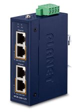 Planet Industrial 2-Port 10/100/1000t Gigabit Ethernet (10/100/1000) Energía Sobre Ethernet (Poe) Azul