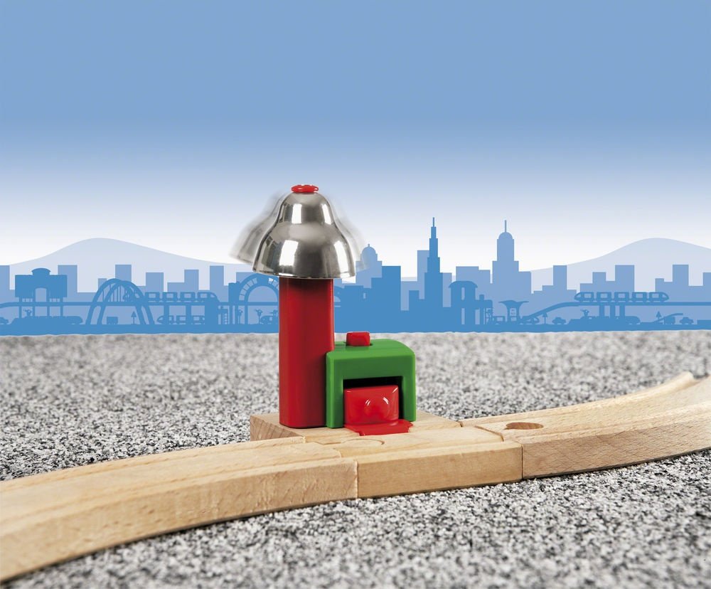 Brio World World Magnetic Bell Signal, Railway 33754