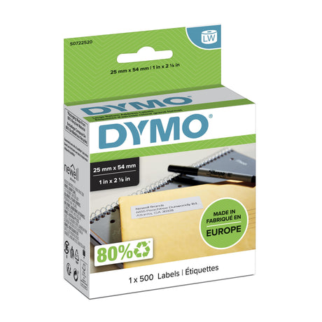 EAN 8410782113522 - DYMO LW Blanco Etiqueta para impresora autoadhesiva imagen 1