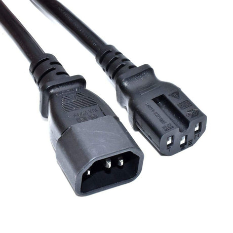 EAN 5901720137197 - Akyga AK-UP-06 cable de transmisión Negro 1,8 m IEC C14 C15 acoplador imagen 1