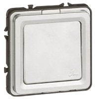 Legrand 077811 Universal Aus- Wechsel (Sl) 1p N.Bel. Soliroc Ip55 Ik10 Grau