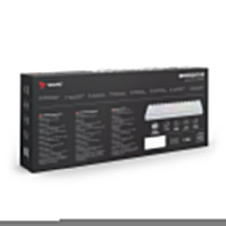 EAN 5901986048749 - Savio WHITEOUT X2 BLUE teclado Universal USB QWERTY Blanco imagen 8