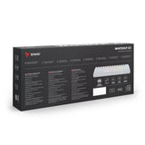 EAN 5901986048725 - Savio WHITEOUT X2 RED teclado Universal USB QWERTY Internacional de EE.UU. Blanco imagen 8