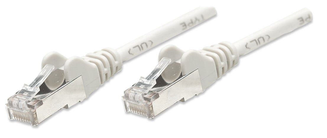 Intellinet Patchkabel Rj45 F/Utp Cat5e 7.5m Hebelschutz Grau