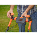 Cortacésped Black+Decker Bemw451bh-Qs  De Empuje A Gasolina Corriente Alterna Negro, Naranja Naranja/Negro