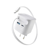 Intenso Compact Fam Charger 65w Usb-C Usb-A Blanco