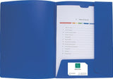 EAN 3130630435020 - Exacompta 43502E carpeta Polipropileno (PP) Azul A4 imagen 1
