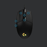 EAN 5099206089167 - Logitech G 910-005796 ratón Juego USB tipo A 8000 DPI imagen 4