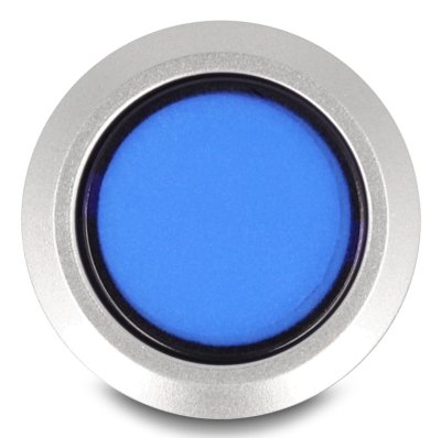 Drucktaster Zum Einbau 22 Mm 5 X Lötanschluss Taster Flach Kunststoff Led Blau