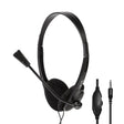 EAN 4052792064155 - LogiLink HS0055 auricular y casco Auriculares Alámbrico Diadema Música/uso diario Negro imagen 1
